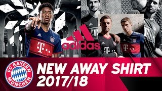 Presenting the 2017/18 FC Bayern Away Shirt!