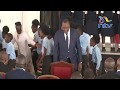 Pupils elate President Uhuru with Luo traditional song