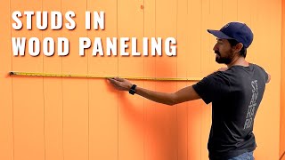 How To Find Studs In Wood Paneling | DIY Tips