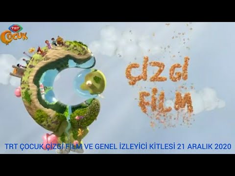 TRT Çocuk Çizgi Film VE Genel İzleyici Kitlesi 21 Aralık 2020