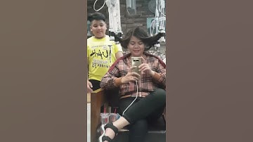 2 mẹ con uốn tóc ở bắc trần tiến sài gòn