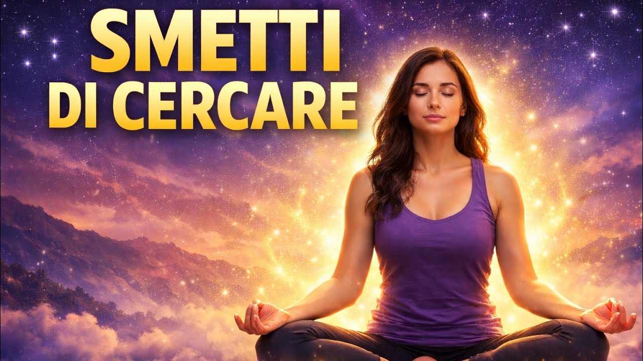 Meditazione Guidata Profonda | Smetti di Cercare e Inizia ad Attrarre Serenità 