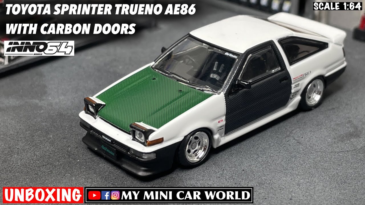 MY MINI CAR WORLD』UNBOXING INNO64 1/64 TOYOTA SPRINTER TRUENO