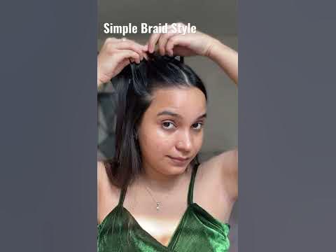  Simple Braid Style #hair #hairstyle #viral - YouTube