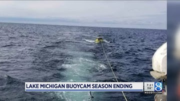 Lake Michigan buoycam season ending