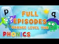 Alphablocks - Orange Level Two | Full Episodes 7-9 | #HomeSchooling | Learn to Read #WithMe