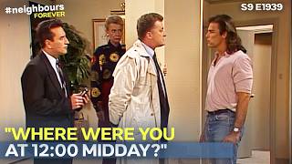 Wayne Becomes the PRIME Suspect in Murder! | Neighbours | Season 9 Episode 1939 (1993)