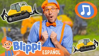 La canción del Excavadora de Blippi 🎵 Blippi Español - Canciones para niños