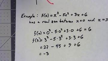 Precalculus Algebra 4.2.1 Intermediate Value Theorem
