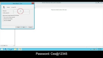Windows Server 2012 R2 - Creating OU and Users Account