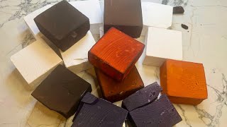 Random Dyed Blocks| Bonus| GYM CHALK | ASMR 
