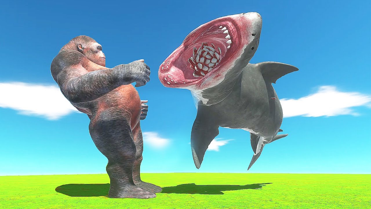 AQUATIC TEAM VS FANTASY TEAM - ANIMAL REVOLT BATTLE SIMULATOR