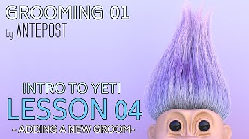 GROOMING 01 Intro To Yeti 3 - Lesson 04: Adding a new groom