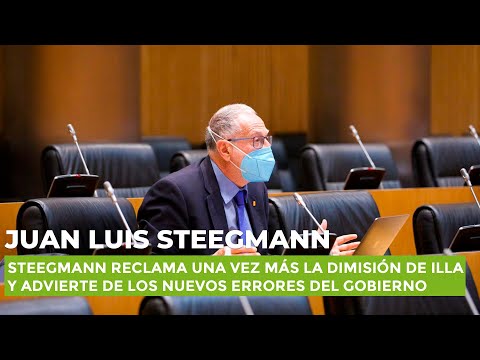 Steegmann reclama una vez más la dimisión de Illa y advierte de los nuevos errores del Gobierno