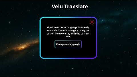 VeluTranslate for Unreal Engine – Real-Time Localization Demo (Auto-Detect & Auto-Rollout)