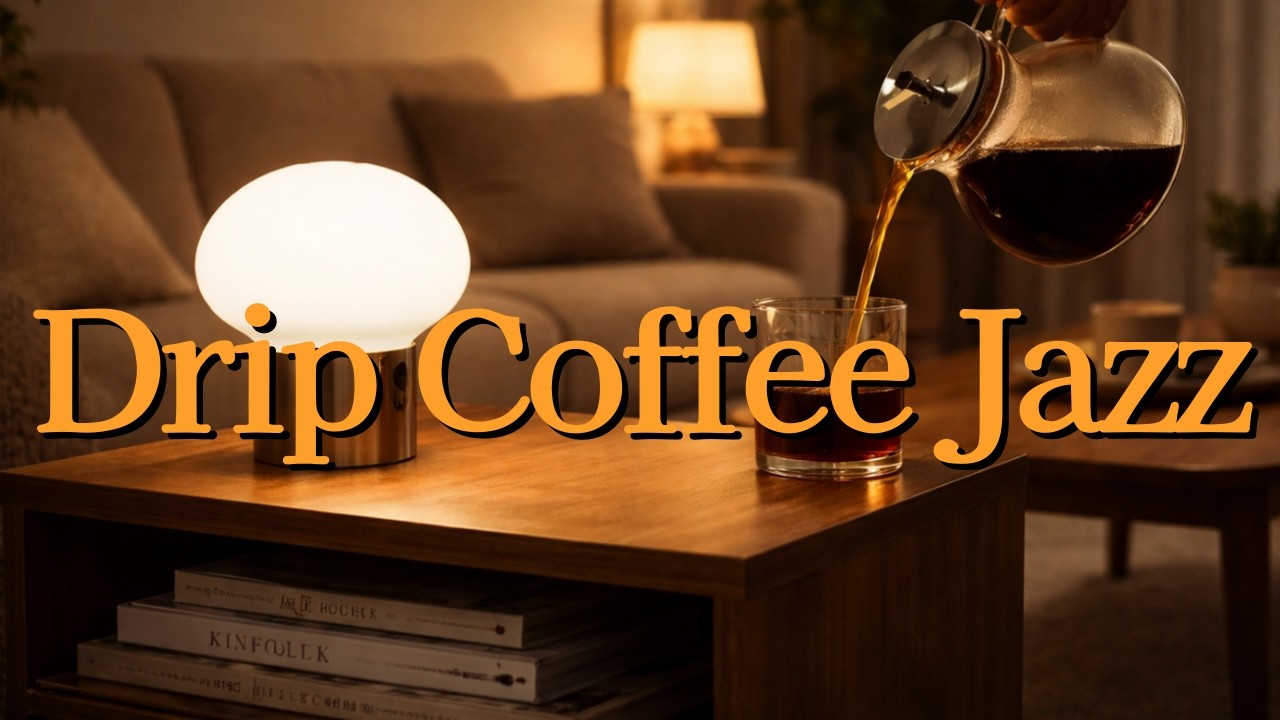 [playlist] 드립 커피 향이 번지는 고요한 밤, 조용히 스며드는 재즈 | Jazzselect · Drip Coffee Jazz