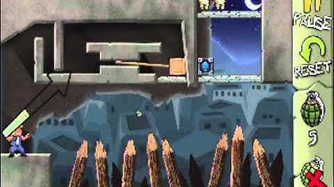 Fragger Monster Dash Level 14 - Solution Walkthrough