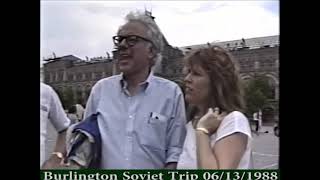 Bernie Sanders in Russia in 1988