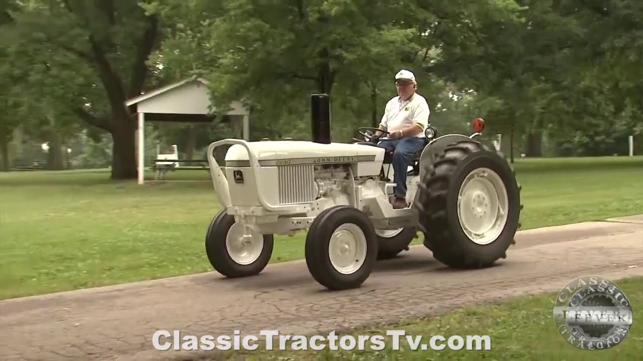 A WHITE John Deere?!?! John Deere 2240 Is The ONLY ONE To Leave