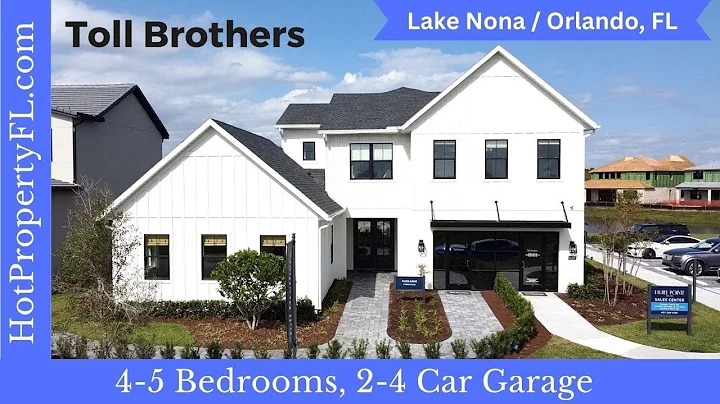 New Home Tour |  Laurel Pointe by Toll Brothers in...
