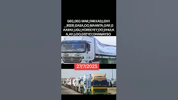 27 Jul 2025 Qasa Oo Gargaarkii Uhoreeyey La Gaadhsiiyey 