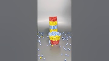 💚Reverse Video ♡ Beads ♡ ASMR #satisfying #reverse #asmr