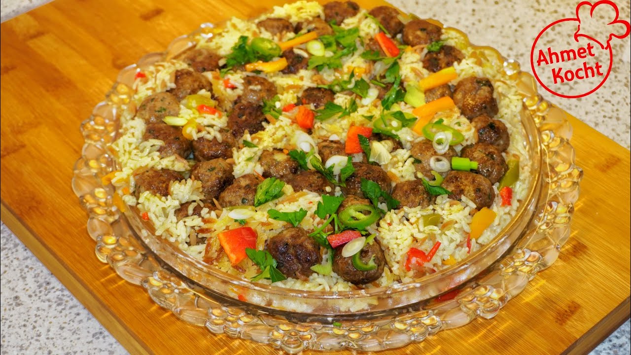 Hackbällchen mit Reis | Ahmet Kocht | kochen | Folge 507