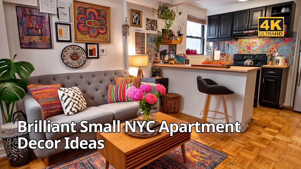 Гениальные идеи для оформления небольших помещений: фрески, яркие цвета и идеи для самостоятельно...