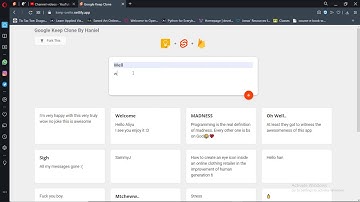 Google Keep Clone with SvelteJs and Firebase (Firestore)