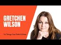 Capture de la vidéo What You Didn't Know About Gretchen Wilson [16 Things]