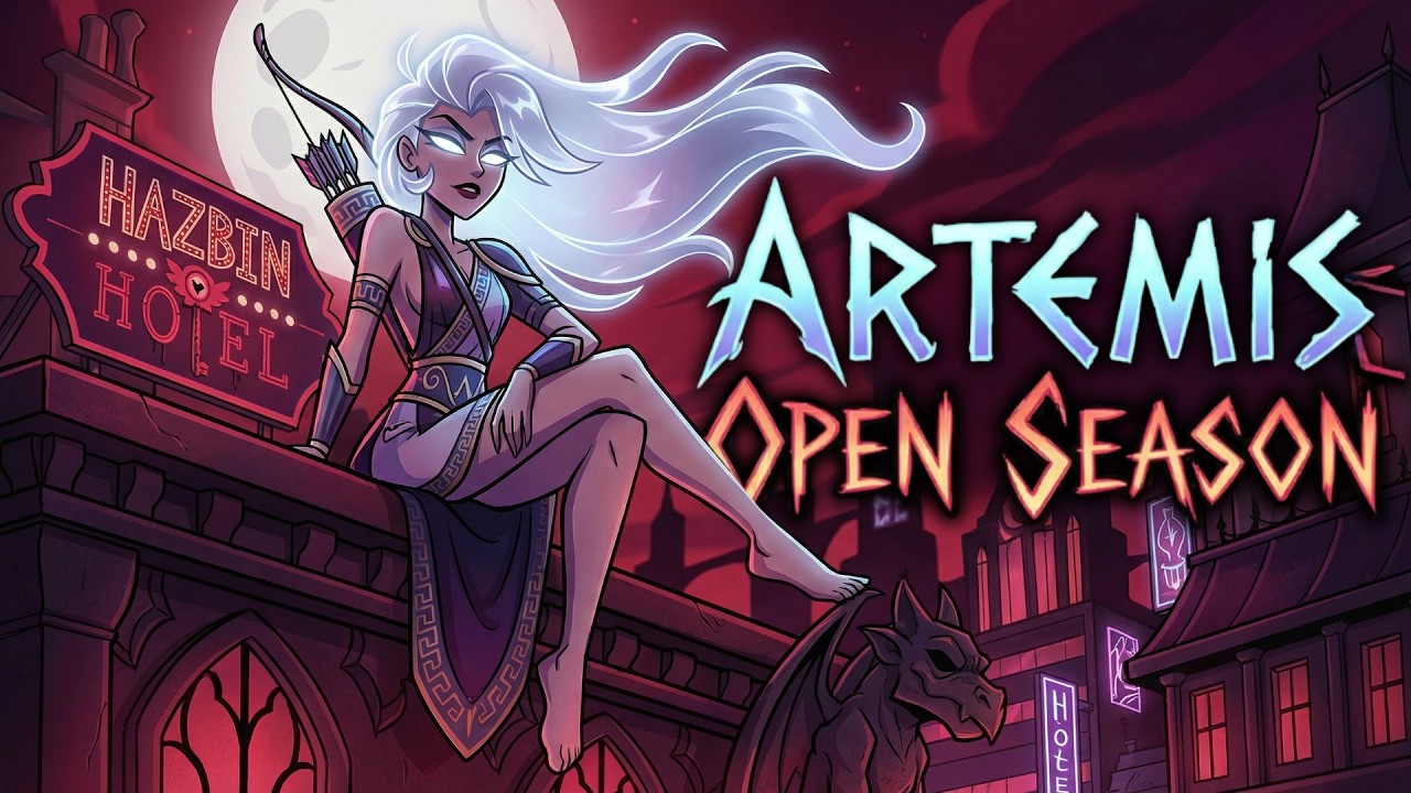 Sleduj HAZBIN HOTEL - ARTEMIS - "Open Season" Goddess of the Hunt Comes to Hell | MythicTune na YouTube Sleduj HAZBIN HOTEL - ARTEMIS - "Open Season" Goddess of the Hunt Comes to Hell | MythicTune na YouTube