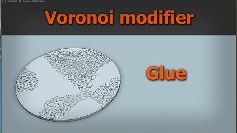 RayFire Voronoi - Glue