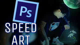 Photoshop Speed Edit - Tree Man