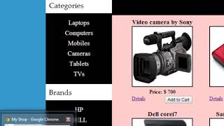 23 E Commerce website in PHP & MySQL in Urdu Hindi part 23 creating the cart