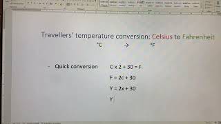 3 ways to convert Celsius to Fahrenheit #fahrenheit #celsius #conversation by apprenticemath 276 views 1 year ago 8 minutes, 2 seconds