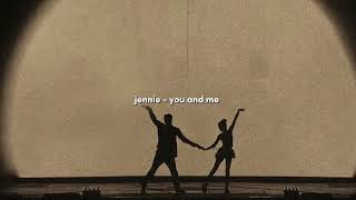 jennie - you and me (sped up) Resimi