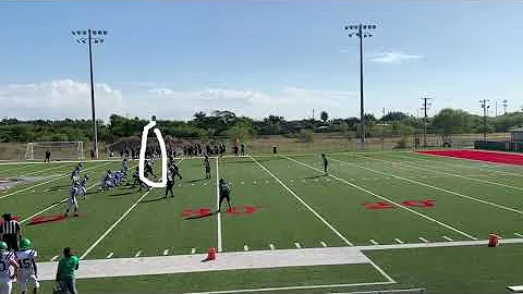 2020-2021 Mario Baez football highlights
