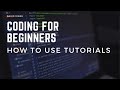 Coding For Beginners: Tutorials