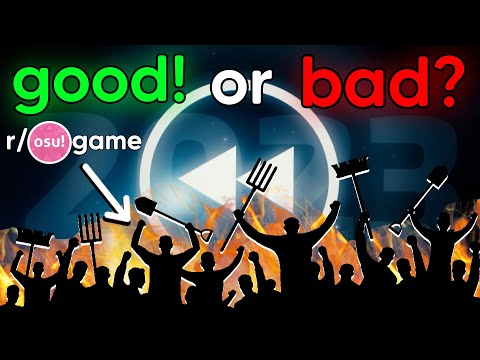 osu! Rewind 2023 Was GREAT, but people hate it?