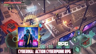 Cyberika:  Action Cyberpunk RPG  Game | Survival Game 🎮 screenshot 4