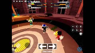 4v3 glitch | Boxing league ROBLOX