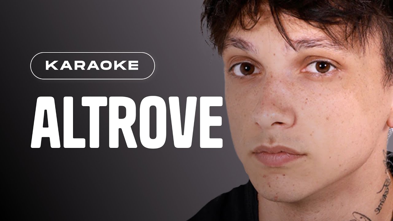 Ultimo | ALTROVE // Piano Karaoke con Testo Ultimo | ALTROVE // Piano Karaoke con Testo