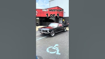 Here’s the breakdown on this 1 of 1  1967 Ford Mustang Fastback 😎