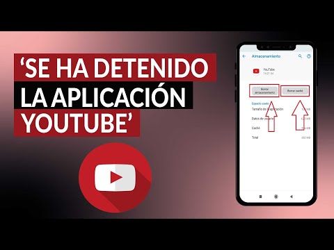 Solución a error &#039;se ha detenido la aplicación YOUTUBE&#039; - Paso a paso