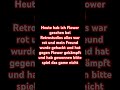 Hatte Angst 😥