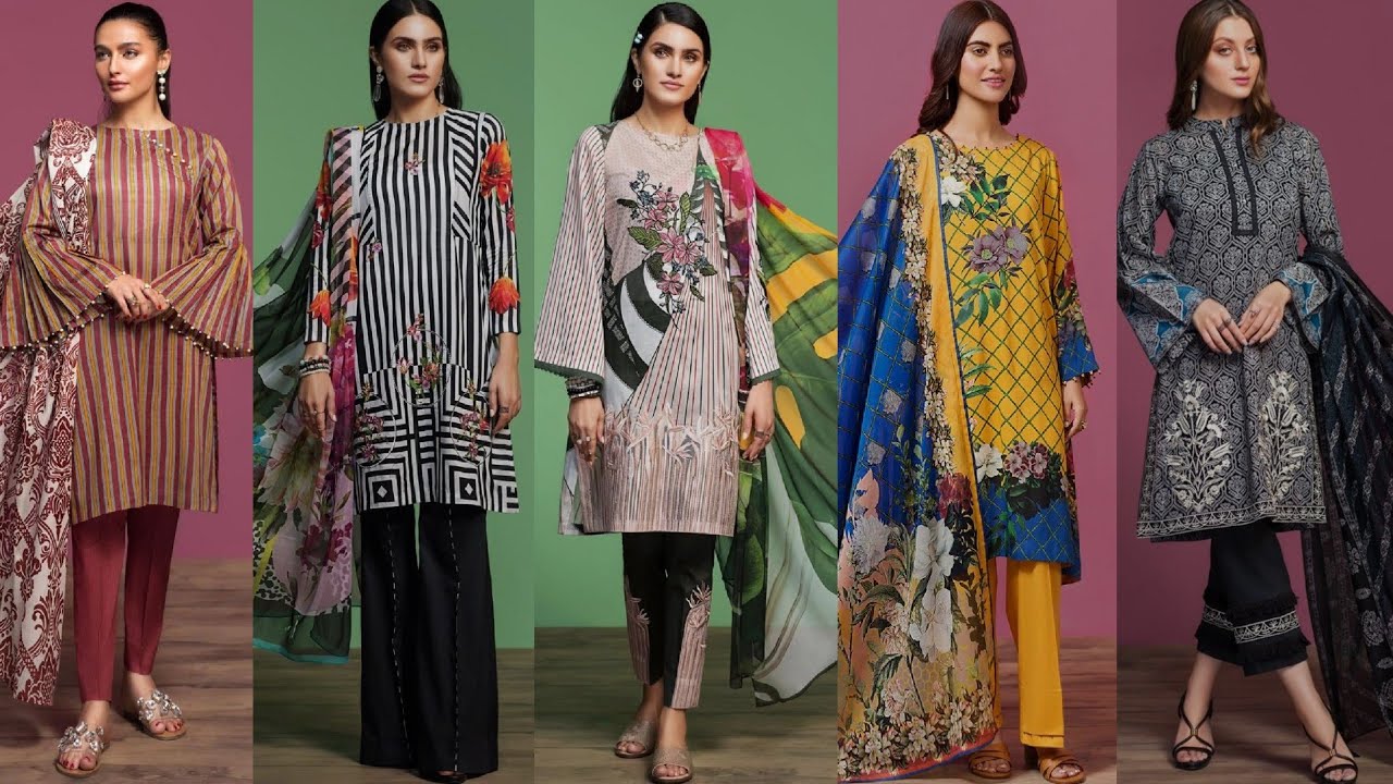 Nishat Linen Unstitched Special Summer Lawn Collection 2020 | Global Fashion of the Year
