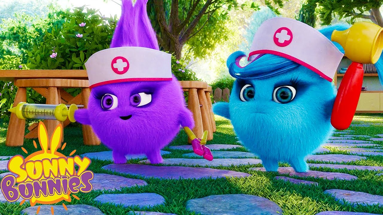 Sunny Roster Nurse SUNNY BUNNIES - Bunny Nurses | Season 4 | Cartoons for Children - YouTube