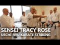 Power striking for karate  tracy rose uechiryu seminar