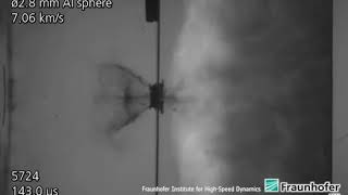 Watch an experimental space shield shred a speeding bullet(New research 28/2/2018)