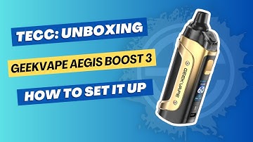 GeekVape Aegis Boost 3 Unboxing | Experience the Unrivalled Power & Flavour of This Epic Pod Mod!💥